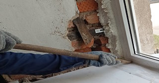 Демонтаж оконных откосов по выгодной цене от 511 руб. в Усть-Лабинске - Сварной-Улб